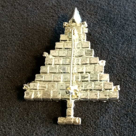 Vintage NWOT Christmas Tree Brooch - Picture 4 of 4